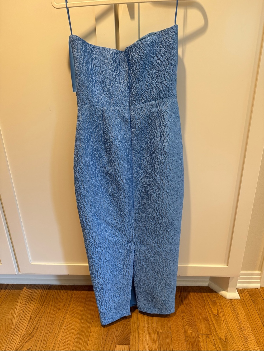 Sau Lee Jackie Blue Strapless Midi Dress - Picture 5 of 5